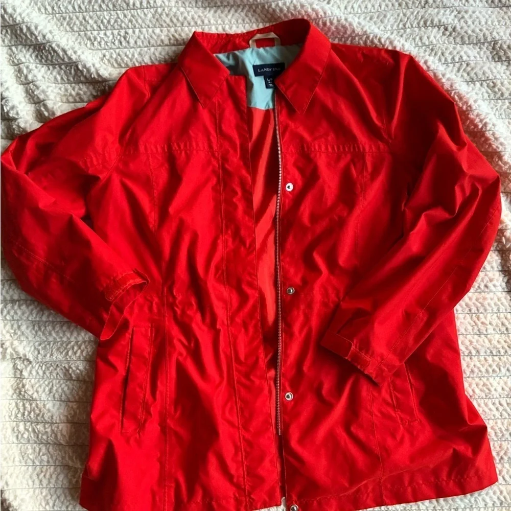 Lands' End Bright Red Women’s Jacket
